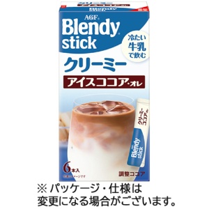 味の素ＡＧＦ　ブレンディ　スティック　クリーミーアイスココア・オレ　１箱（６本）1