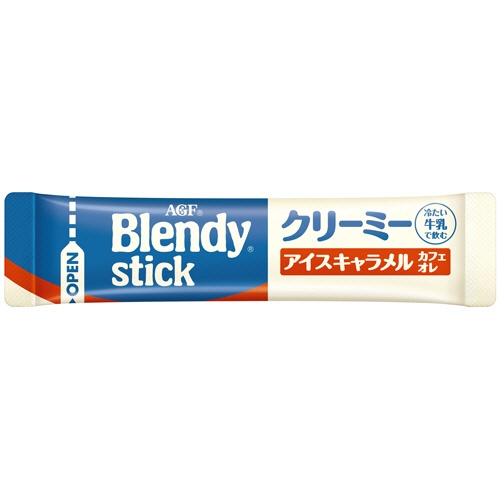 味の素ＡＧＦ　ブレンディ　スティック　クリーミーアイスキャラメルカフェオレ　１箱（７本）2