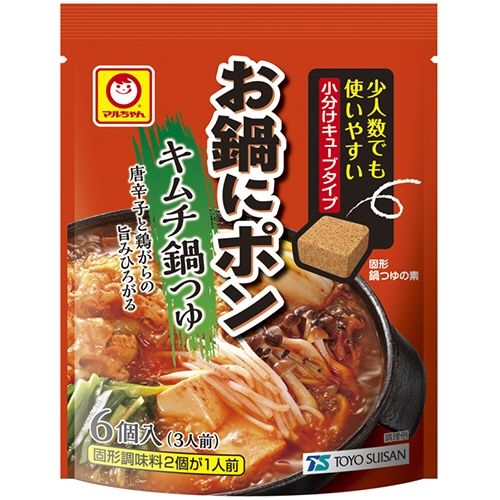 たのめーる 東洋水産 お鍋にポン キムチ鍋つゆ 3人前 計6個 1袋の通販 たのめーる 東洋水産 お鍋にポン キムチ鍋つゆ 3人前 計6個 1袋の通販