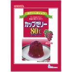 伊那食品工業　かんてんぱぱ　カップゼリー８０℃　ぶどう味　２００ｇ（約６人分×２袋入）　１パック