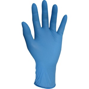 エステー　モデルローブ　Ｎｏ．９９１　ニトリル使いきり手袋（粉なし）　ＳＳ　ブルー　１箱（１００枚）2