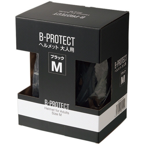 ビーツーエイチ　自転車用ヘルメット　Ｂ－ＰＲＯＴＥＣＴ　ブラック　Ｍ　ＨＣ－０２６５　１個2
