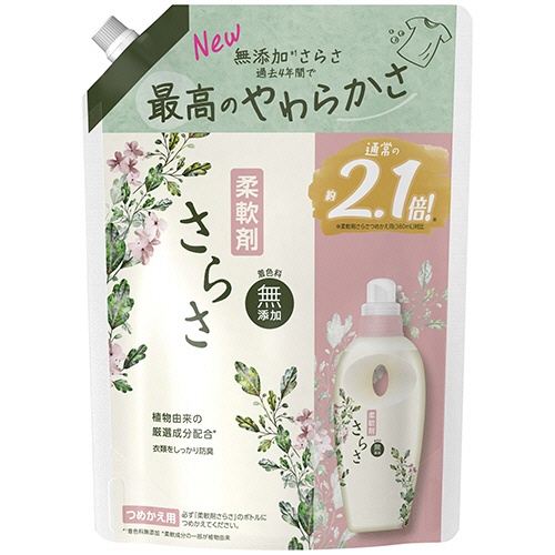 Ｐ＆Ｇ　さらさ　柔軟剤　つめかえ用　超特大　７９０ｍｌ　１個1