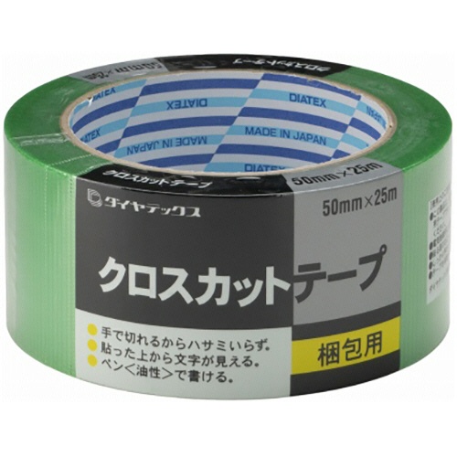 ダイヤテックス　クロスカットテープ　５０ｍｍ×２５ｍ　グリーン　ＴＯ１０１４　１巻1