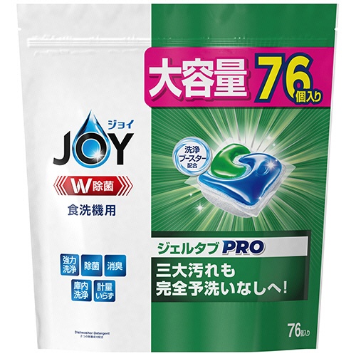 Ｐ＆Ｇ　ジョイ　Ｗ除菌　ジェルタブ　食洗機用洗剤　１パック（７６個）1
