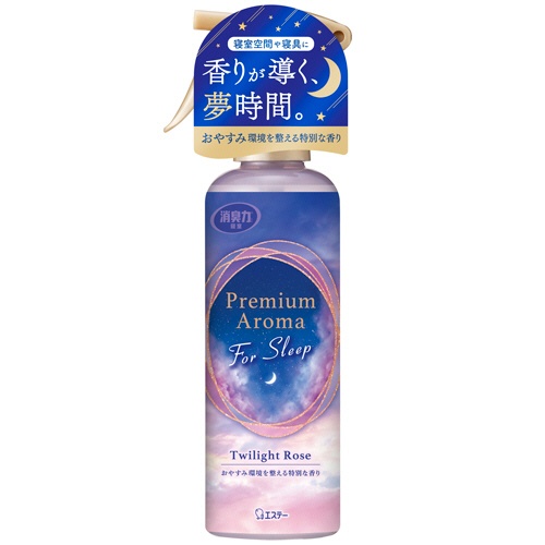 エステー　消臭力　Ｐｒｅｍｉｕｍ　Ａｒｏｍａ　ミスト　Ｆｏｒ　Ｓｌｅｅｐ　寝室用　トワイライトローズ　１６５ｍＬ　１個1