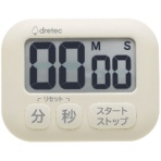 ドリテック　抗菌タイマー　ポポラ　アイボリー　Ｔ－６２０ＩＶ　１個