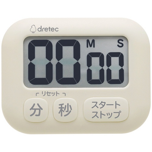 ドリテック　抗菌タイマー　ポポラ　アイボリー　Ｔ－６２０ＩＶ　１個1