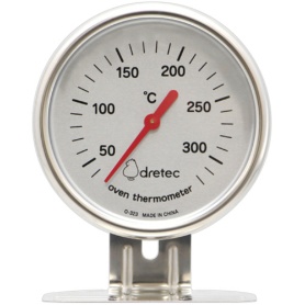 ドリテック　オーブン温度計　シルバー　Ｏ－３２３ＳＶ　１個