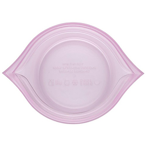 Ｚｉｐ　Ｔｏｐ　シリコン保存容器　カップ　Ｌ　ラベンダー　Ｚ－ＣＵＰＬ－０４　１個4