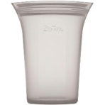 Ｚｉｐ　Ｔｏｐ　シリコン保存容器　カップ　Ｌ　グレー　Ｚ－ＣＵＰＬ－０２　１個