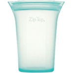 Ｚｉｐ　Ｔｏｐ　シリコン保存容器　カップ　Ｍ　ティール　Ｚ－ＣＵＰＭ－０３　１個