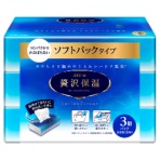 大王製紙　エリエール　贅沢保湿　ソフトパックティシュー　１３０組／個　１パック（３個）