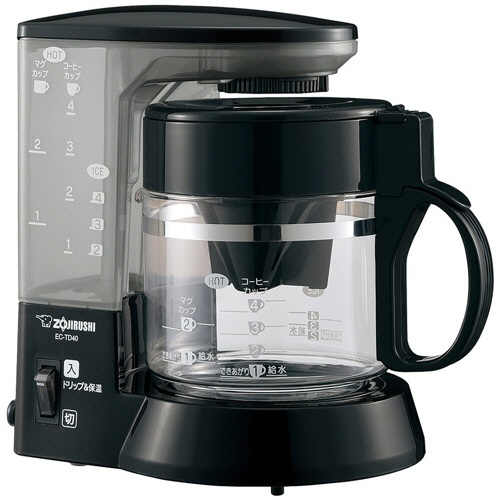 象印　コーヒーメーカー　珈琲通　５４０ｍｌ（４杯分）　ブラック　ＥＣ－ＴＤ４０－ＢＡ　１台1
