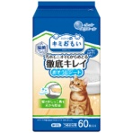 大王製紙　エリエールＰｅｔ　キミおもい　汚れもニオイもからめとる　徹底キレイおそうじシート　ボトルつめかえ　無香性　１パック（６０枚）