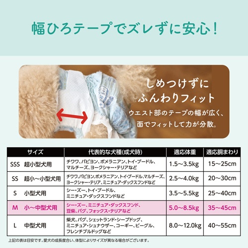 大王製紙　エリエールＰｅｔ　キミおもい　おうちくつろぎリラックスウェア　Ｍ　１パック（３４枚）3