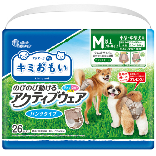 エリエール きみおもい のびのび動けるアクティブウェア Mサイズ パンツタイプ キミおもい のびのび動けるアクティブウェア M以上フリーサイズ