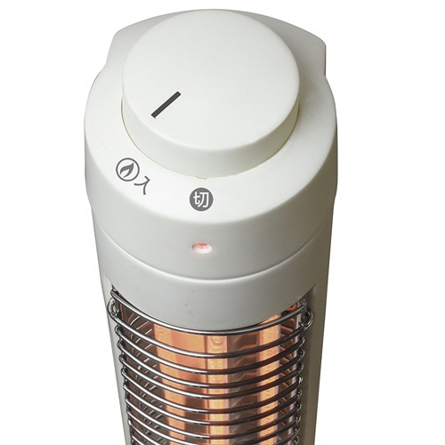 千住　ＴＥＫＮＯＳ　スリムハロゲンヒーター　３００Ｗ　１灯　ホワイト　ＰＨ－３１９　１台2