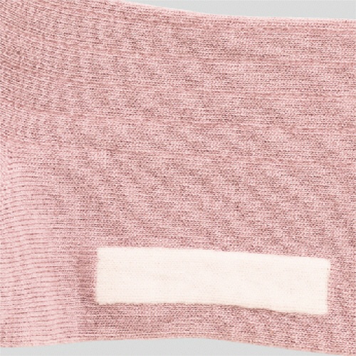 ケアファッション　足首ゆったり名前の書けるソックス（婦人）　ピンク　００１８５５－０１　１足2