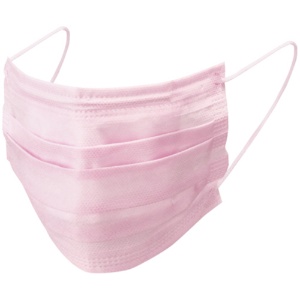 リーブル　混入対策マスク　耳掛け用　ピンク　Ｎｏ．２８３５　１箱（１００枚）2
