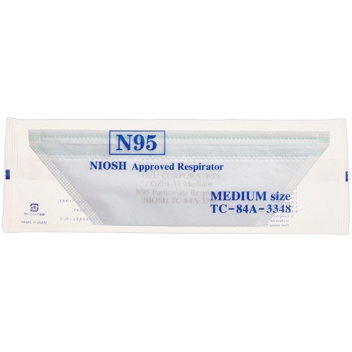 小津産業　ゼスト　Ｎ９５マスク　ＯＺ０１－１１　個包装　１箱（３０枚）3