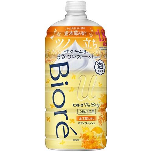 花王　ビオレｕ　ザ　ボディ　泡タイプ　金木犀の香り　つめかえ用　７８０ｍｌ　１本1
