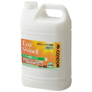山崎産業　コンドル　樹脂ワックス　エコシャインII　４Ｌ　ＣＨ７８５－００４Ｘ－ＭＢ　１本1