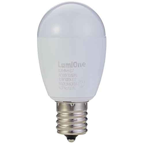 インターテクノロジー　ＬＥＤ電球　ミニクリプトン形　Ｅ１７口金　３．５Ｗ　５０００Ｋ　昼白色　ＬＤＡ４Ｎ－Ｈ－Ｅ１７　１個1
