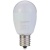 インターテクノロジー　ＬＥＤ電球　ミニクリプトン形　Ｅ１７口金　３．５Ｗ　３０００Ｋ　電球色　ＬＤＡ４Ｌ－Ｈ－Ｅ１７　１個