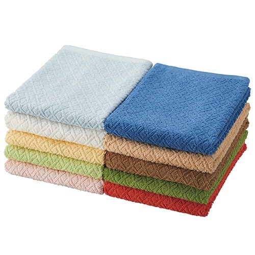 林　ホテルタイプフェイスタオル（バラエティカラー）　アイボリー　ＦＬ６０４９１３　１パック（２枚）3