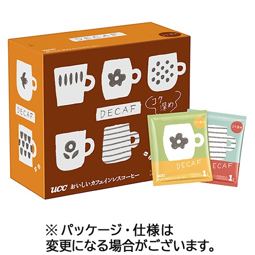 ＵＣＣ　おいしいカフェインレスコーヒー　ワンドリップコーヒー　コク深め　１パック（５０袋）1