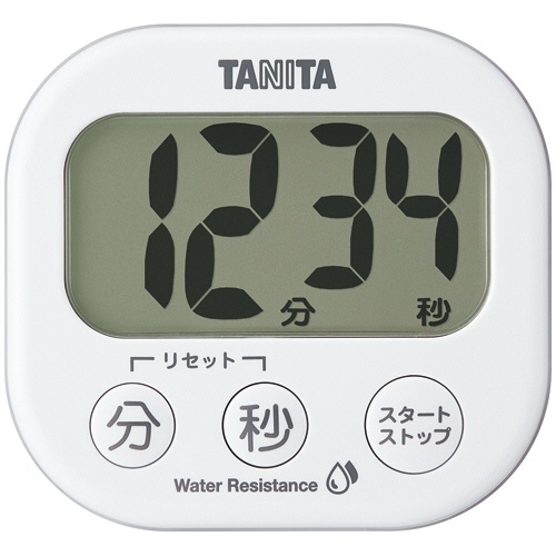 タニタ　洗えるでか見えタイマー　ホワイト　ＴＤ－４２６－ＷＨ　１個1