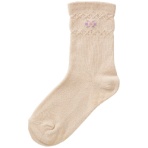 ケアファッション　足首ゆったり名前の書けるスベリ止め付柄ソックス　２２－２４ｃｍ　８００１５８