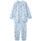 ケアファッション　ホックキルトパジャマ　サックス　Ｌ　８００２５３－１２　１着