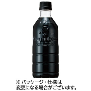 サントリー　クラフトボス　ブラック　ラベルレス　５００ｍｌ　ペットボトル　１ケース（２４本）1