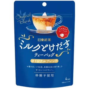 三井農林　日東紅茶　ミルクとけだすティーバッグ　オリジナルブレンド　１パック（４バッグ）1