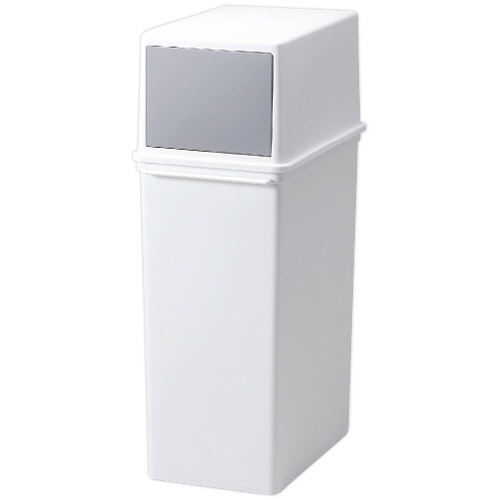 ライクイット　フロントオープントラッシュビン　ホワイト　２５Ｌ　スリム　ＬＢＤ－０８　１台1