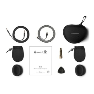 プリンストン　ＥＤＩＦＩＥＲ社製　ワイヤレスヘッドフォン　ＳＴＡＸ　ＳＰＩＲＩＴ　Ｓ３　ブラック　ＥＤ－ＳＴＸＳＰＴＳ３　１個4
