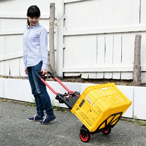 ＹＡＭＡＺＥＮ　２ＷＡＹ台車　トランスフォームカート　ＧＴ－７２ＴＦ４　１台4