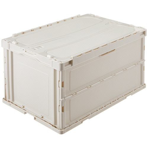 エコン　カラーオリコン　フタ付き　７５Ｌ　ホワイトグレー　５６０３１０ＷＨＴＳＵ　１台1