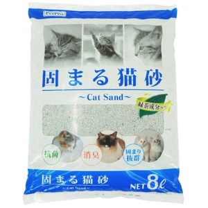 ペットプロジャパン　ＰｅｔＰｒｏ　固まる猫砂　８Ｌ　１パック1