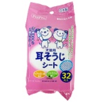 ペットプロジャパン　ＰｅｔＰｒｏ　犬猫用　耳そうじシート　１パック（３２枚）