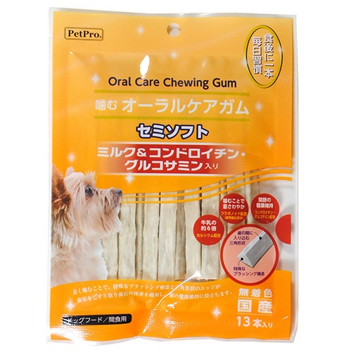 ペットプロジャパン　ＰｅｔＰｒｏ　噛むオーラルケアガム　コンドロイチン　１パック（１３本）1