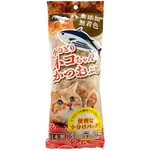 ペットプロジャパン　ＰｅｔＰｒｏ　小おどりネコちゃんかつおぶし　（３ｇ×５パック）　１袋1