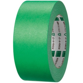 オカモト　クラフトテープ　環境思いカラー　Ｎｏ．２２４ＷＣ　５０ｍｍ×５０ｍ　厚み約０．１４ｍｍ　緑　１巻