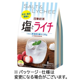 三井農林　日東紅茶　塩とライチ　１パック（８本）