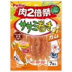 ペティオ　ササミ巻き　ガム　肉２倍祭　１３０７８６　１パック（７本）