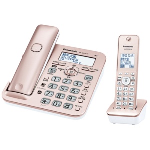 パナソニック　コードレス電話機（子機１台付）　ピンクゴールド　ＶＥ－ＧＤ５８ＤＬ－Ｎ　１台1