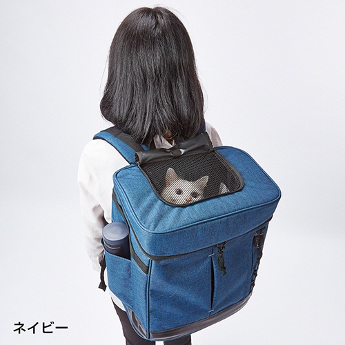 ペティオ　Ａｄｄ．Ｍａｔｅ　Ｌｉｓｃｉｏ　ＣＡＴ　リュックキャリー　ネイビー　２５８７８７　１個9
