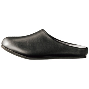 靴の製法で作ったスリッパ　Ｌ　ブラック　１足2